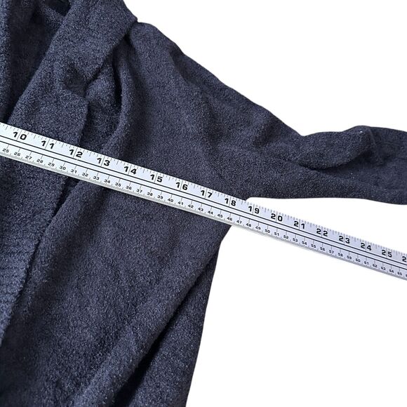 Barefoot Dreams Bamboo Chic Lite Circle Cardigan Sweater Womens Medium Dark Navy - Picture 8 of 10